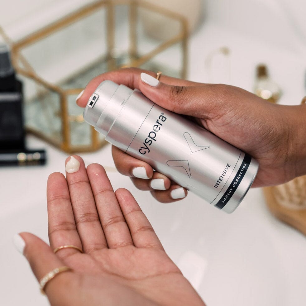 Cyspera Intensive Pigment Corrector - Anwendung