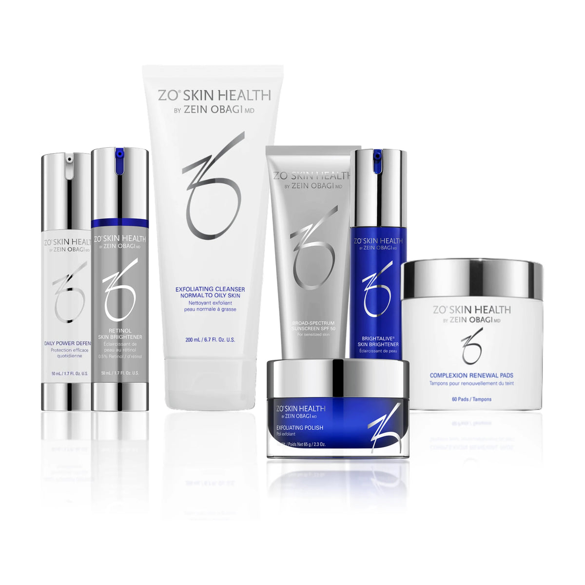 Retinol Anti-Pigment-Set - 7-teiliges Pflegeset | ZO Skin Health