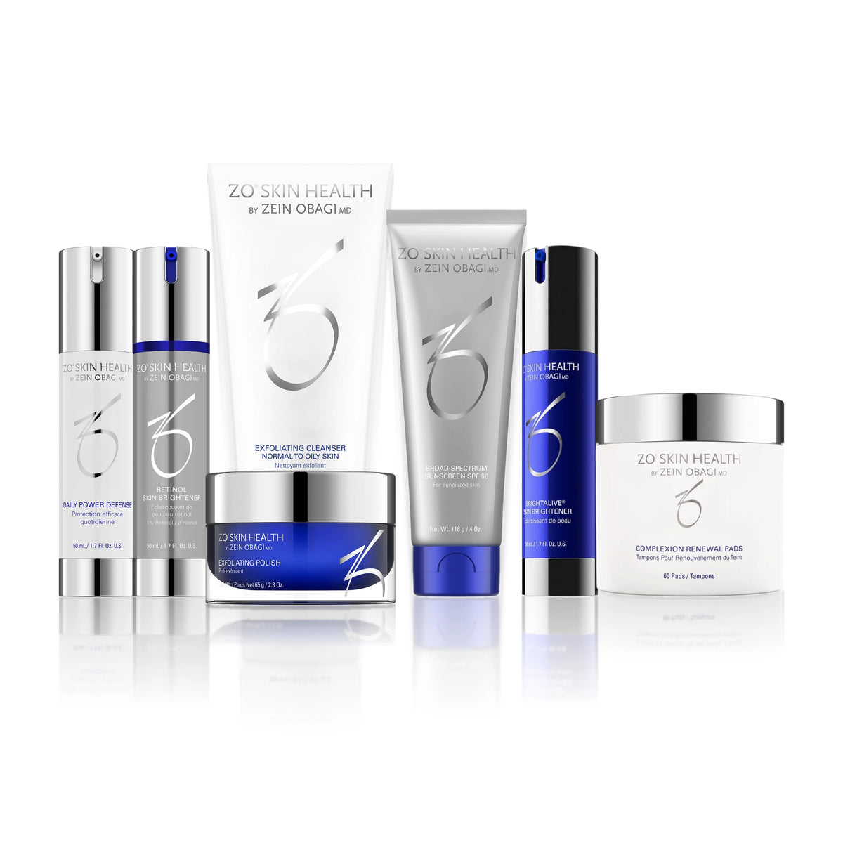 Retinol Anti-Pigment-Set - 7-teiliges Pflegeset | ZO Skin Health
