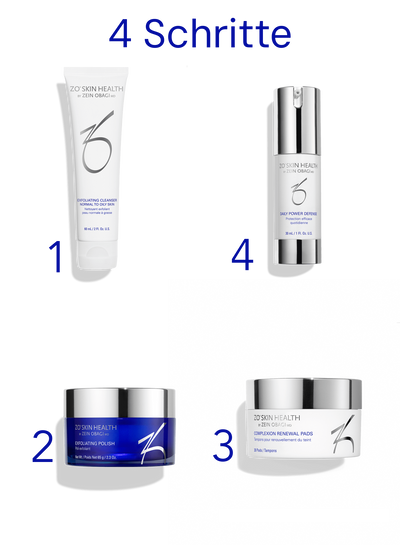 ZO Skin Health Daily Skincare Program - Anwendungsschritte