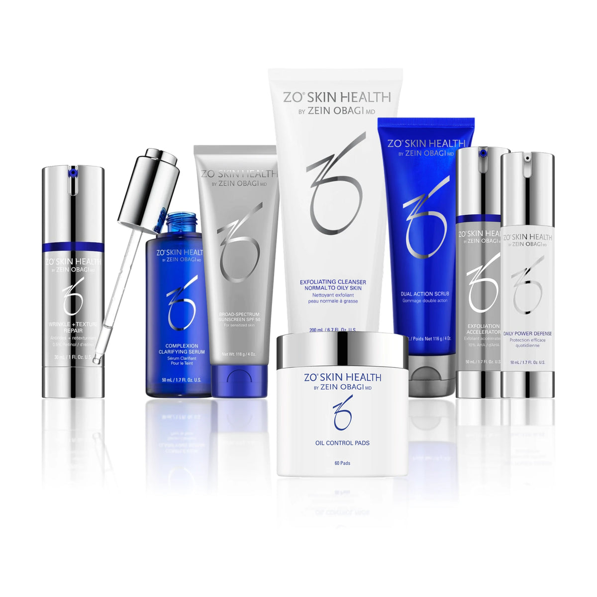 Retinol Anti-Unreinheiten-Set - 8-teiliges Pflegeset | ZO Skin Health