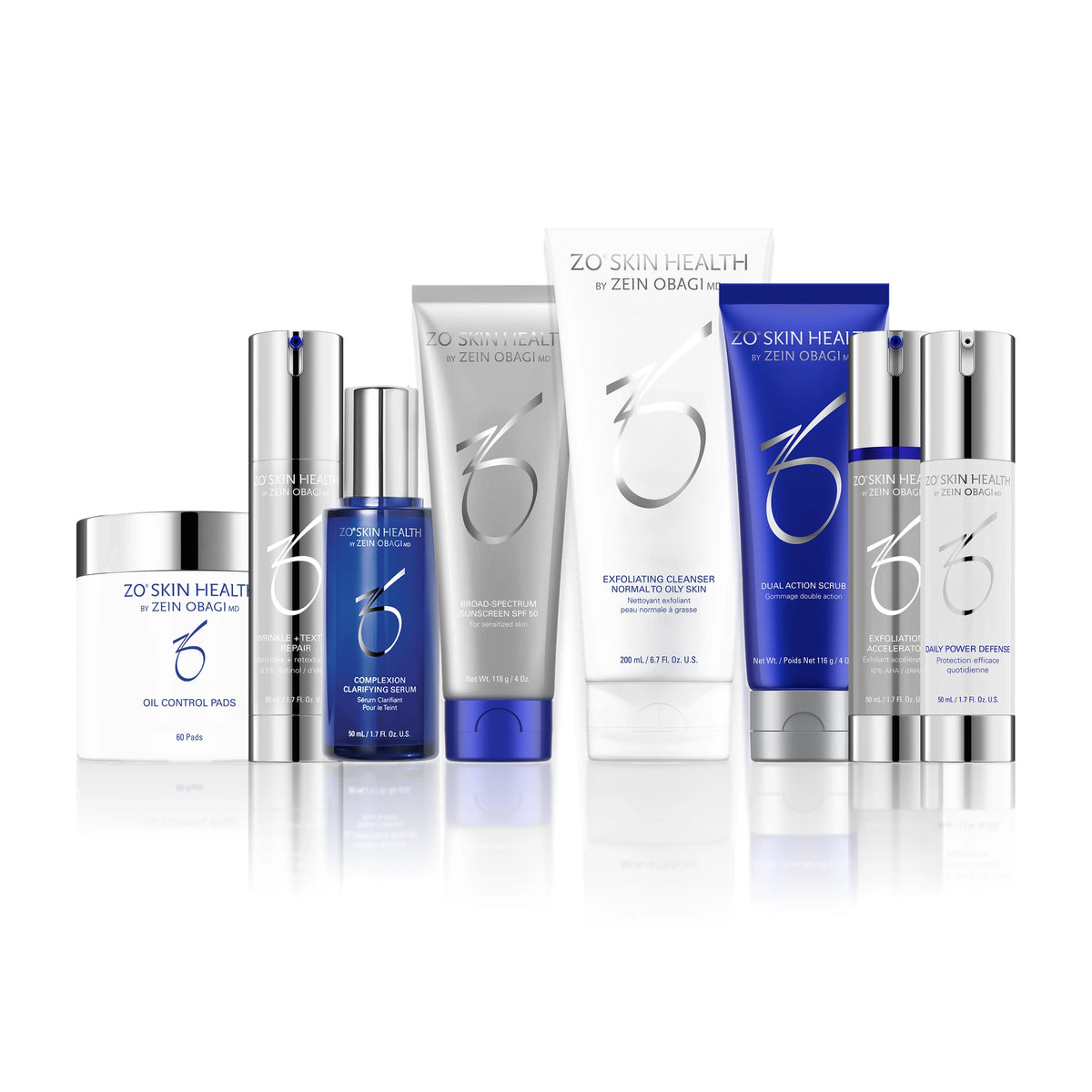 Retinol Anti-Unreinheiten-Set - 8-teiliges Pflegeset | ZO Skin Health