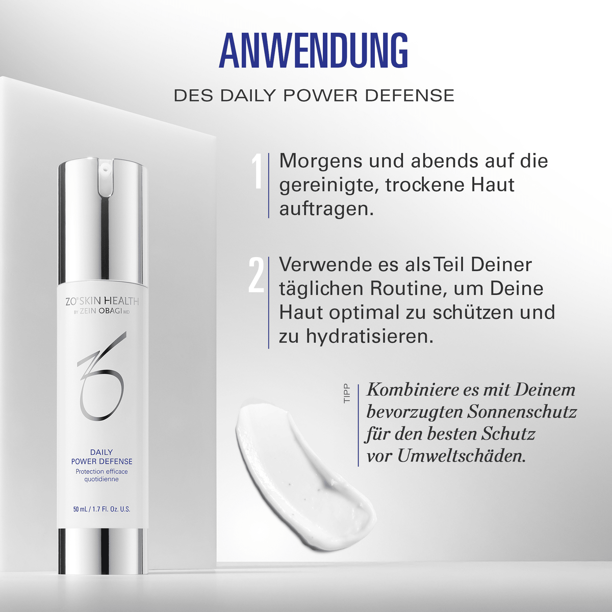 ZO Skin Health Daily Power Defense 2.0 - Detailansicht 1